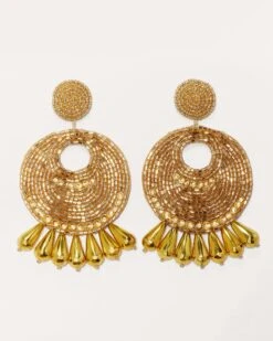 Giselle Beaded Drop Earrings