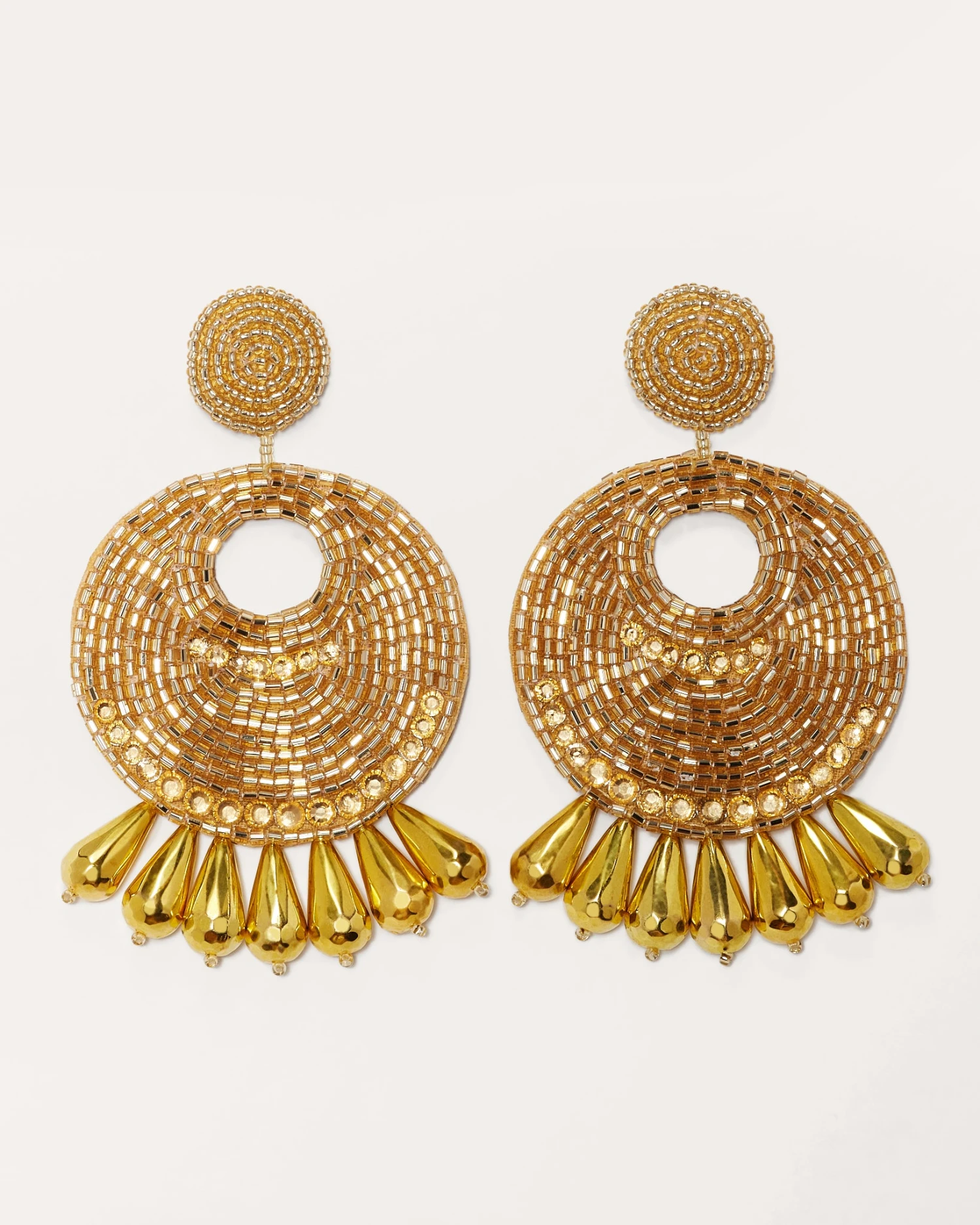 Giselle Beaded Drop Earrings