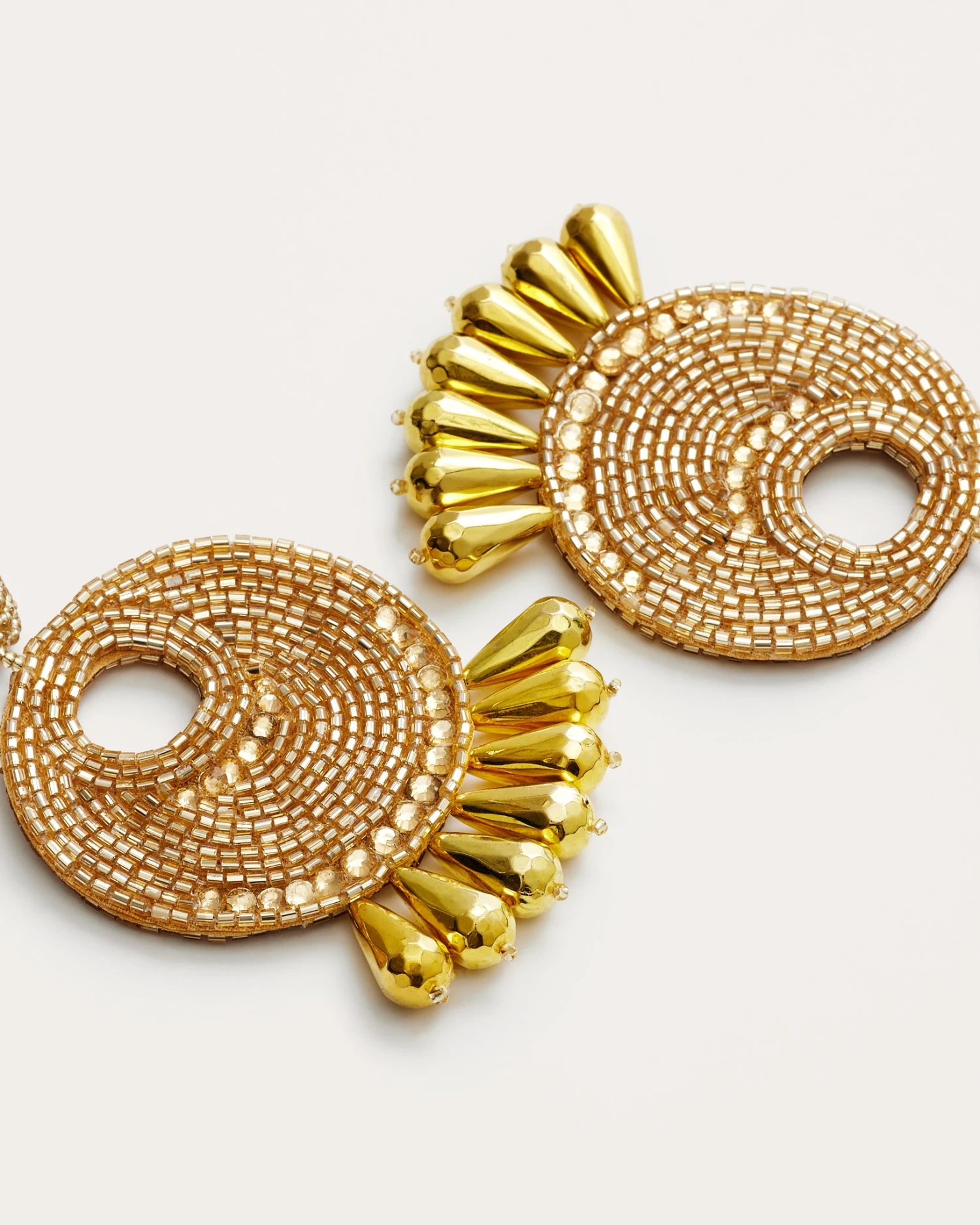 Giselle Beaded Drop Earrings - Image 2