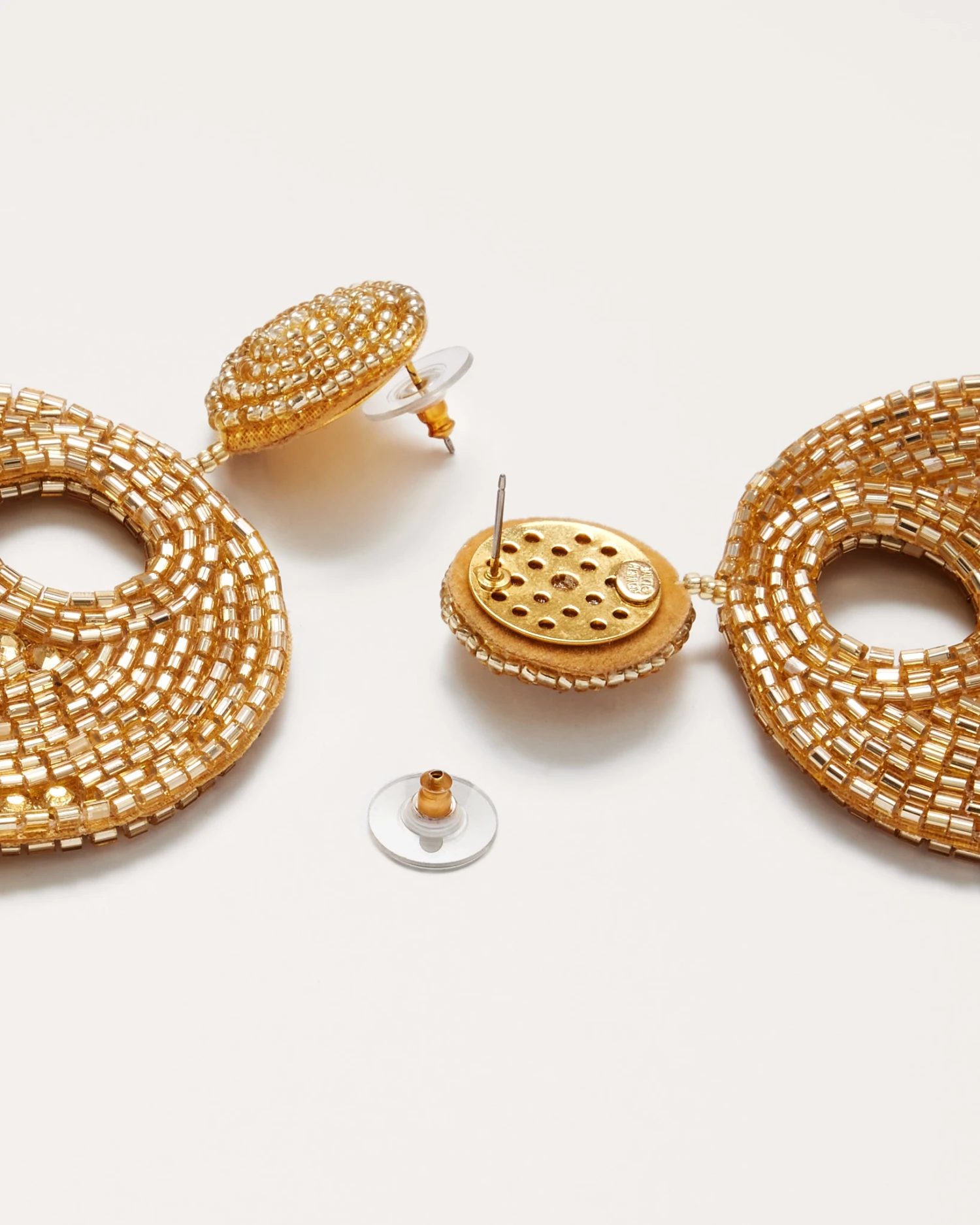 Giselle Beaded Drop Earrings - Image 3