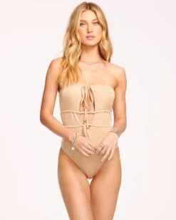 Sparkle Knit Marta One Piece Swimsuit