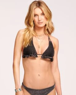 Sparkle Knit Fiji Bikini Top