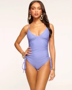 Jessica Lace Up One Piece Swimsuit