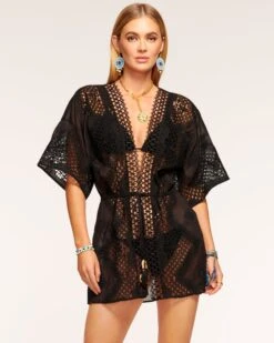 Natalie Embroidered Coverup Dress