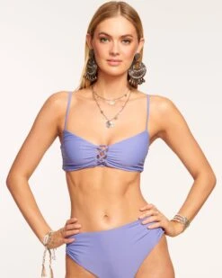 Bora Lace Up Bikini Top