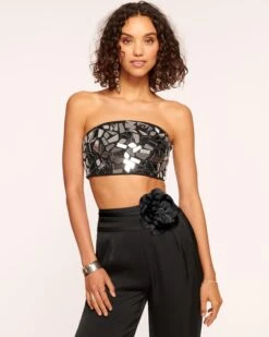 Sarah Strapless Crop Top