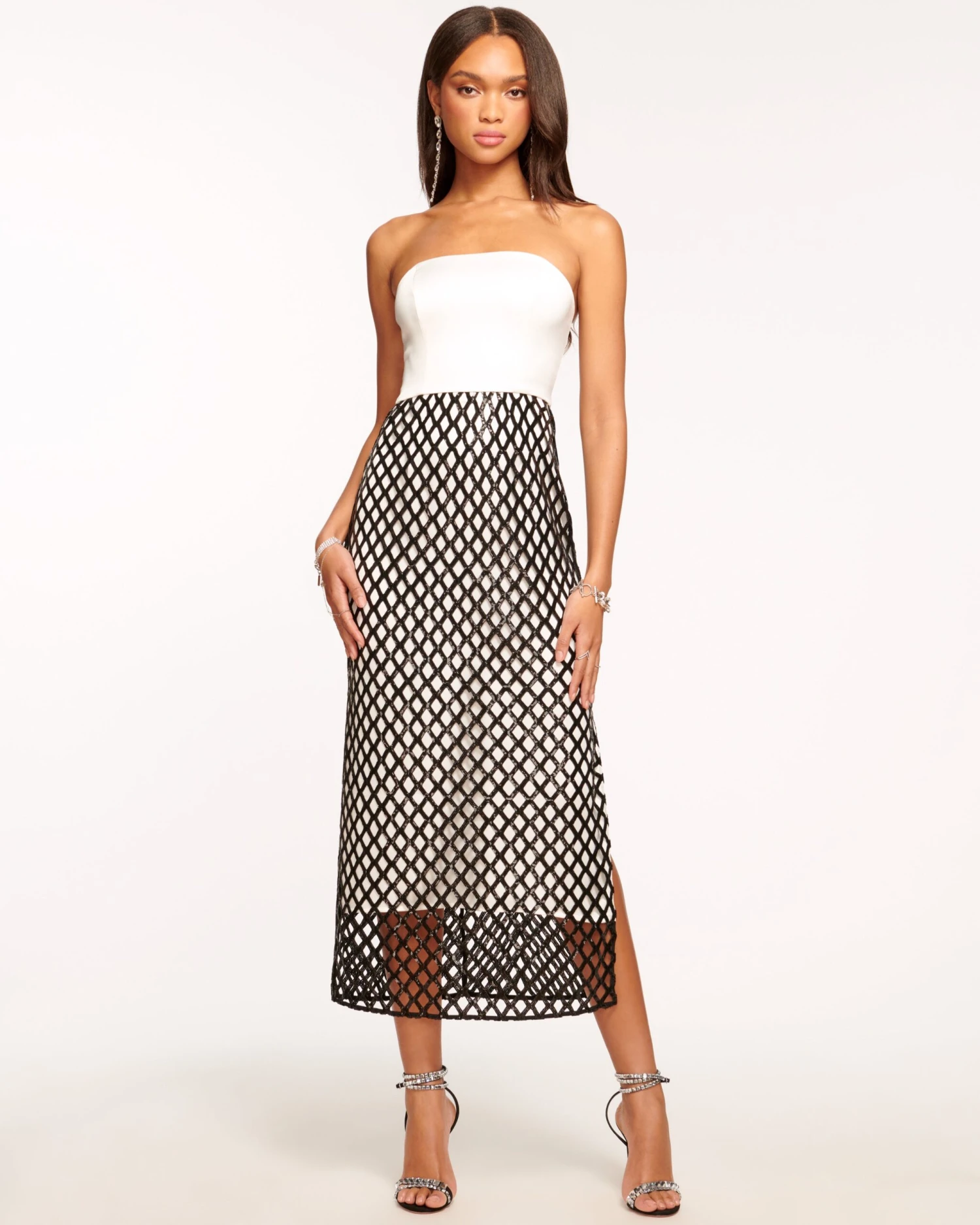 Giselle Sequin Midi Dress - Image 2