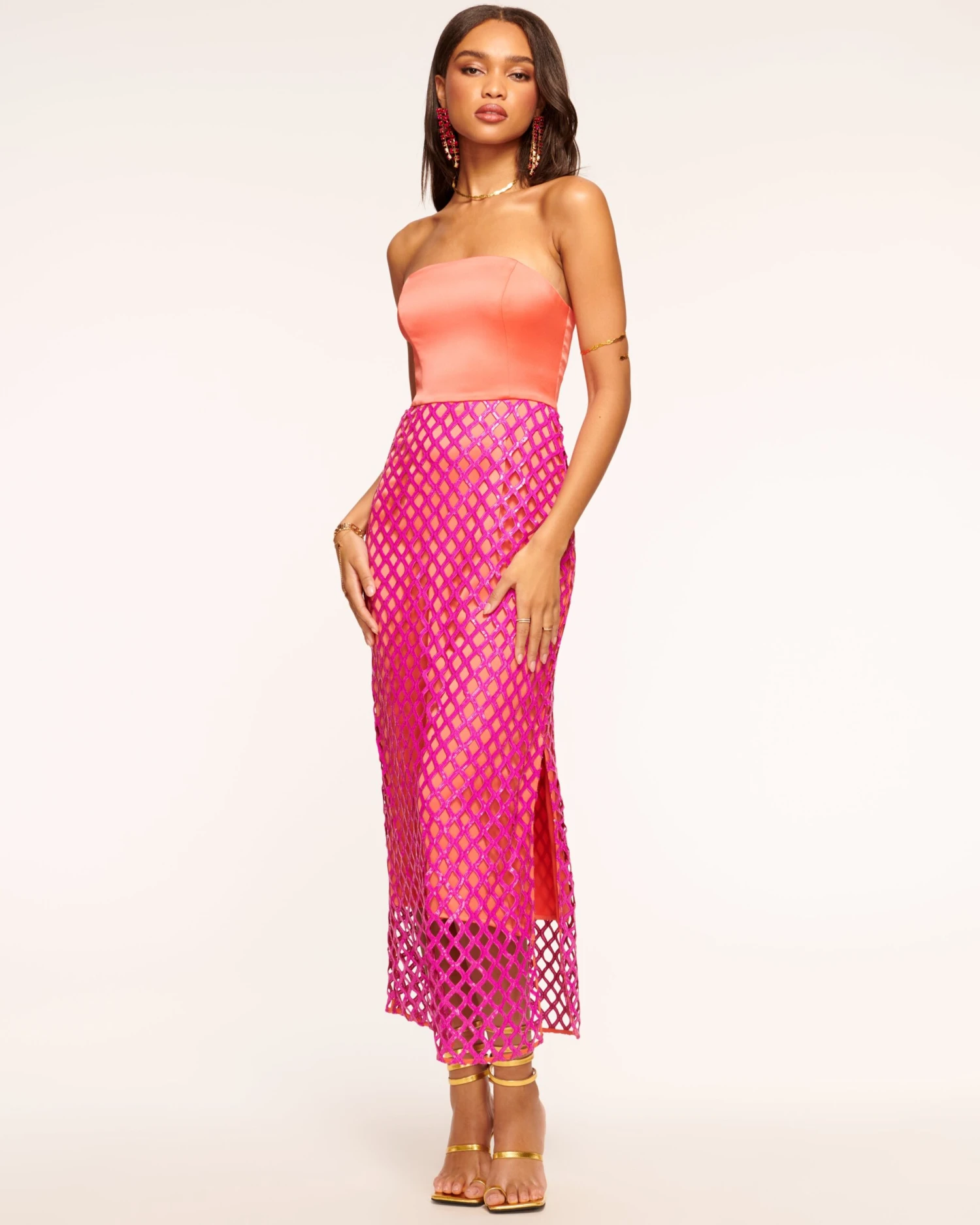 Giselle Sequin Midi Dress - Image 6