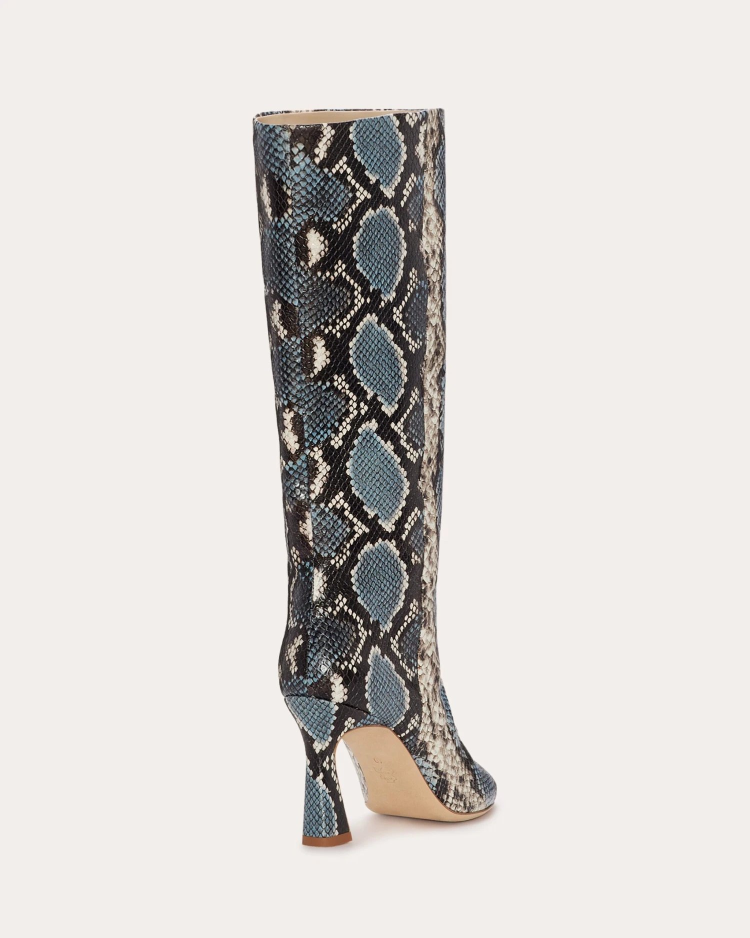 Queen Heeled Snake Boots - Image 4