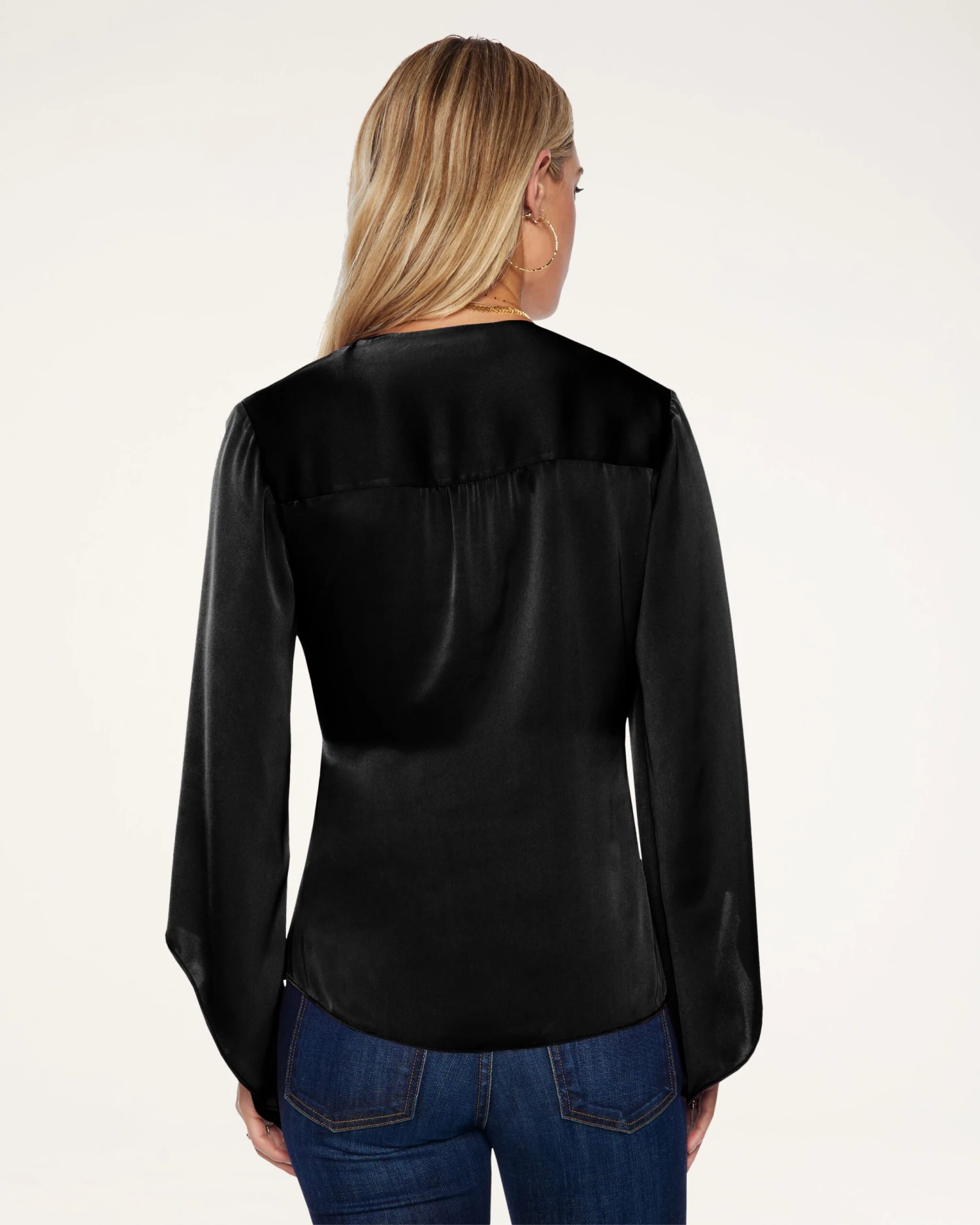 Cassandra Wrap Blouse - Image 9