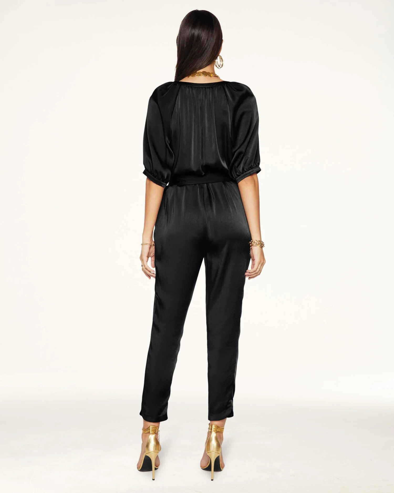 Maverick Puff Sleeve Jumpsuit - Image 8