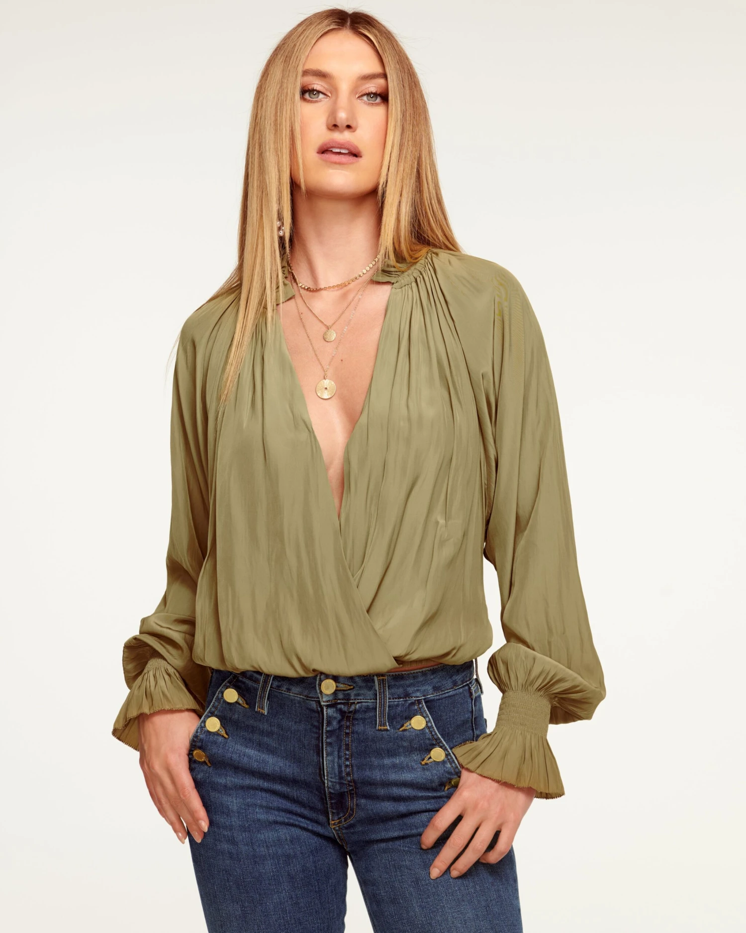 Bethany Puff Sleeve Blouse - Image 2