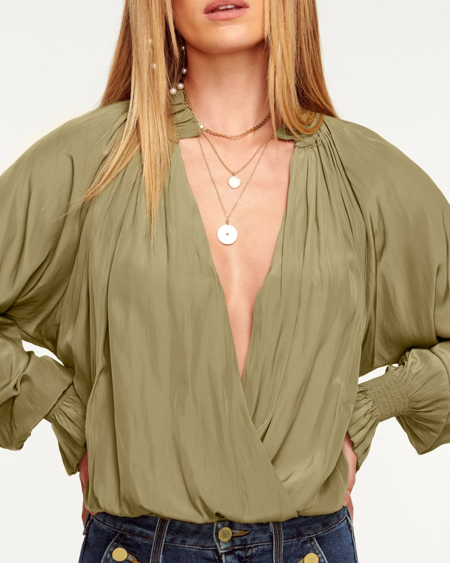 Bethany Puff Sleeve Blouse - Image 3