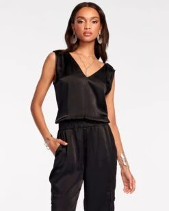 Melissa V-Neck Jumpsuit