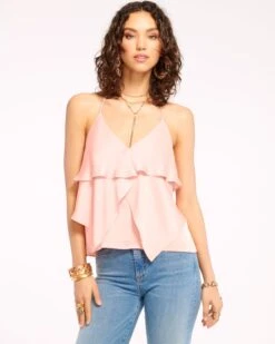 Brittany Ruffle Tank Top