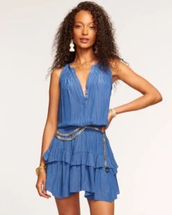 Stella Smocked Mini Dress