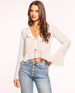 Isabelle Ruffle Blouse