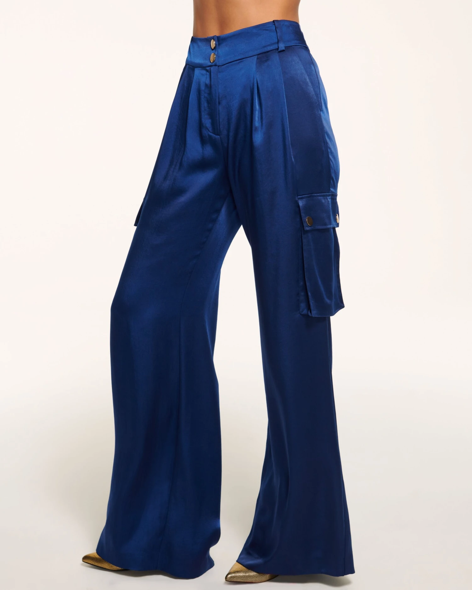 Ari Wide Leg Cargo Pant - Image 6