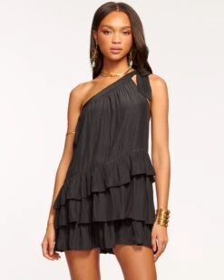 Riley One Shoulder Mini Dress