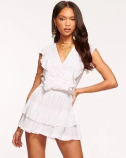 Ari Ruffle Mini Dress