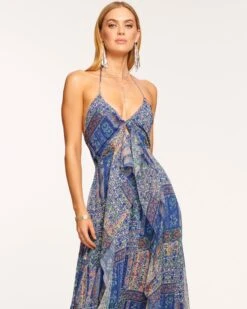 Reya Halter Maxi Dress