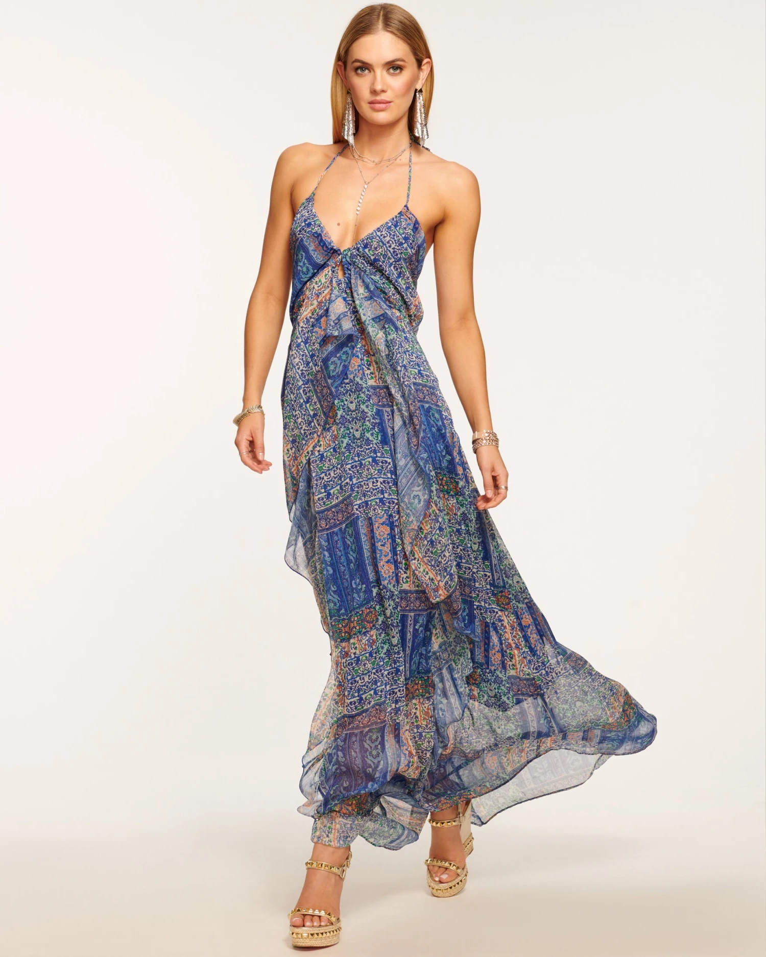 Reya Halter Maxi Dress - Image 2