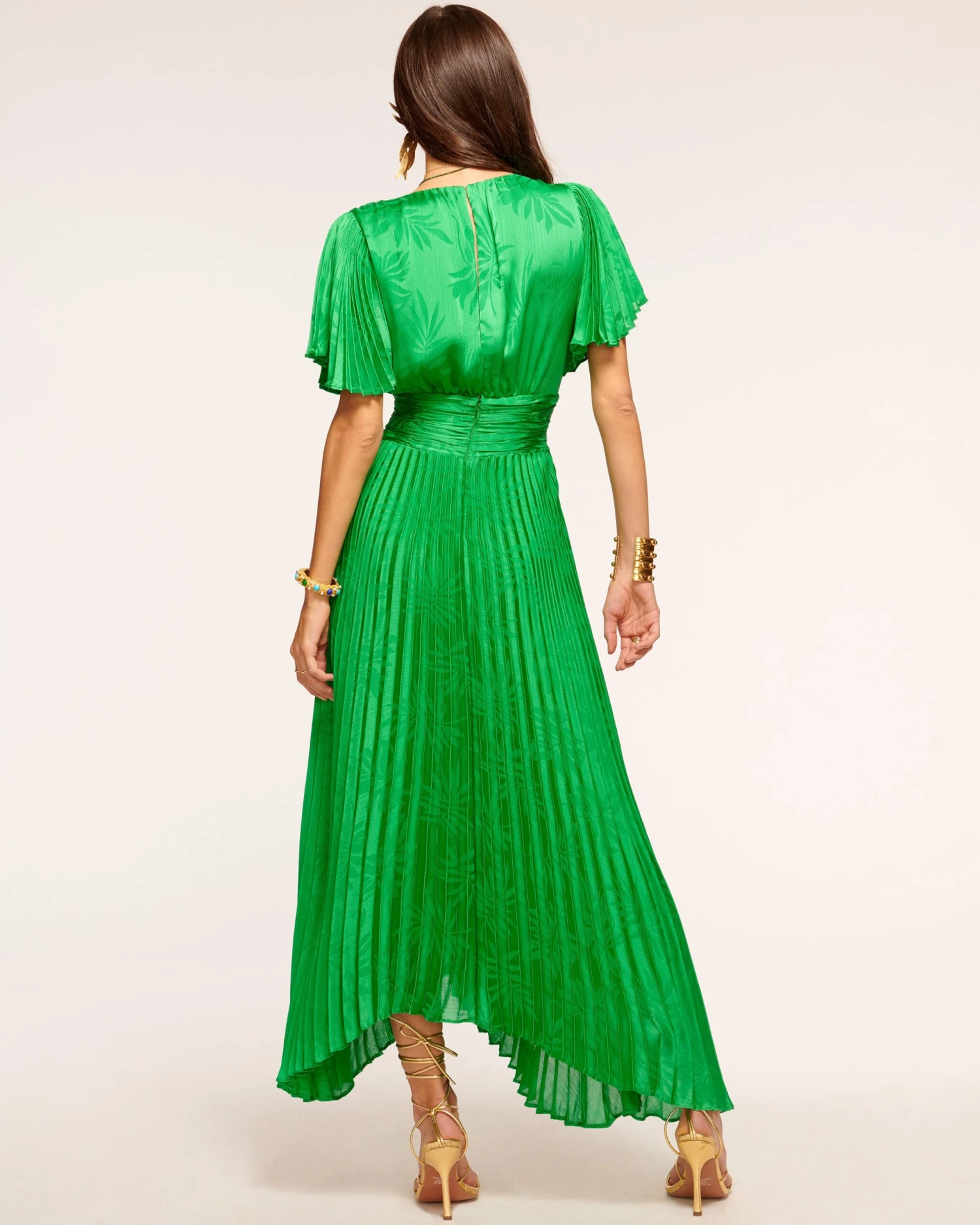 Larissa Pleated Maxi Dress - Image 5