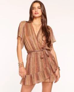 Chelsea Wrap Mini Dress