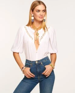Kaia Embellished Top