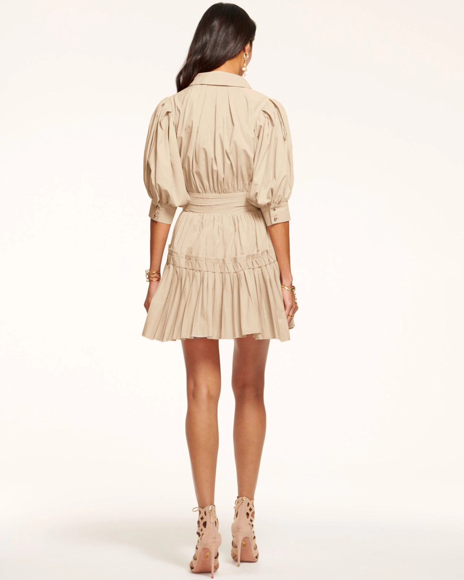 Dash Button Down Mini Dress - Image 12
