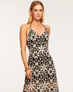 Demi Halter Midi Dress
