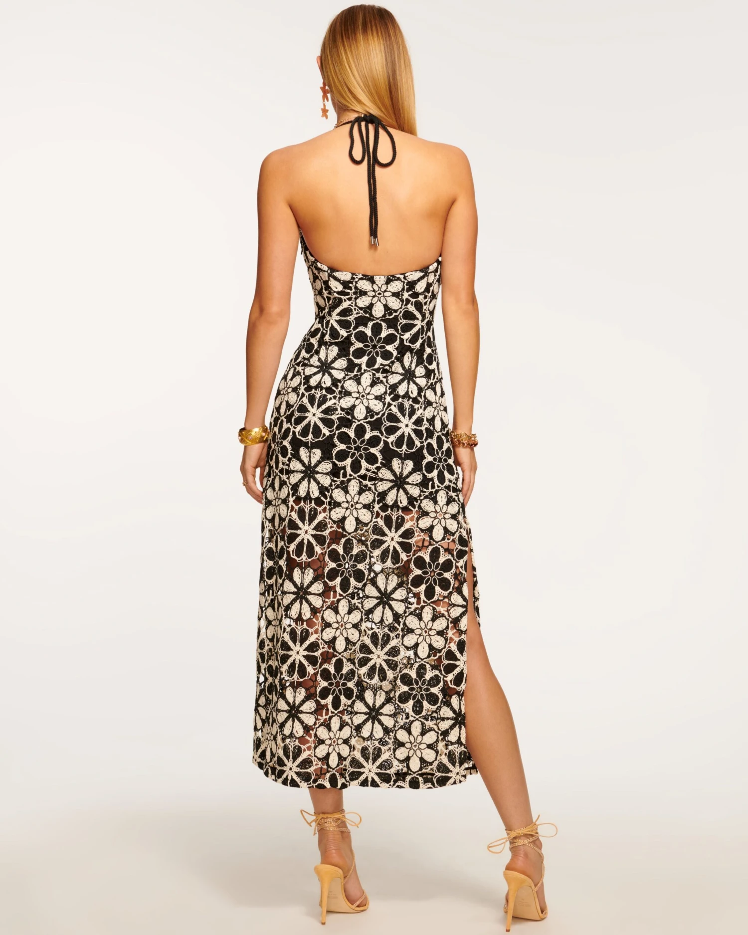 Demi Halter Midi Dress - Image 4