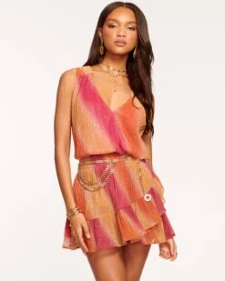 Leena Ruffle Mini Dress