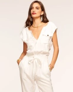 Bria Smocked Jumpsuit