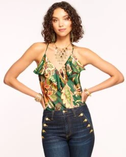 Vivian Ruffle Tank Top