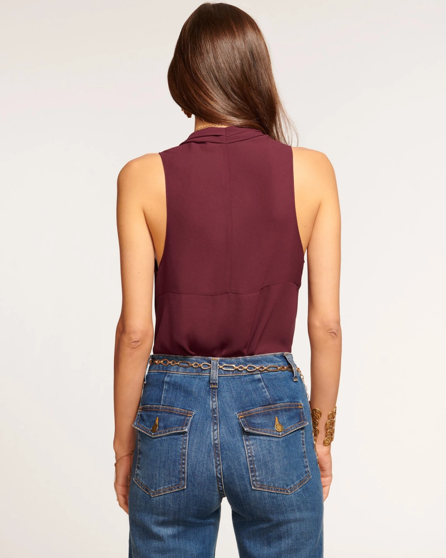 Samantha V-Neck Tank Top - Image 4