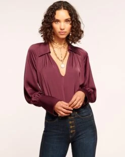 Lyla V-Neck Blouse