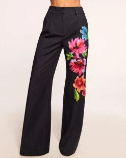 Ryleigh Embellished Wide Leg Trouser