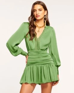 Faith Ruched Mini Dress